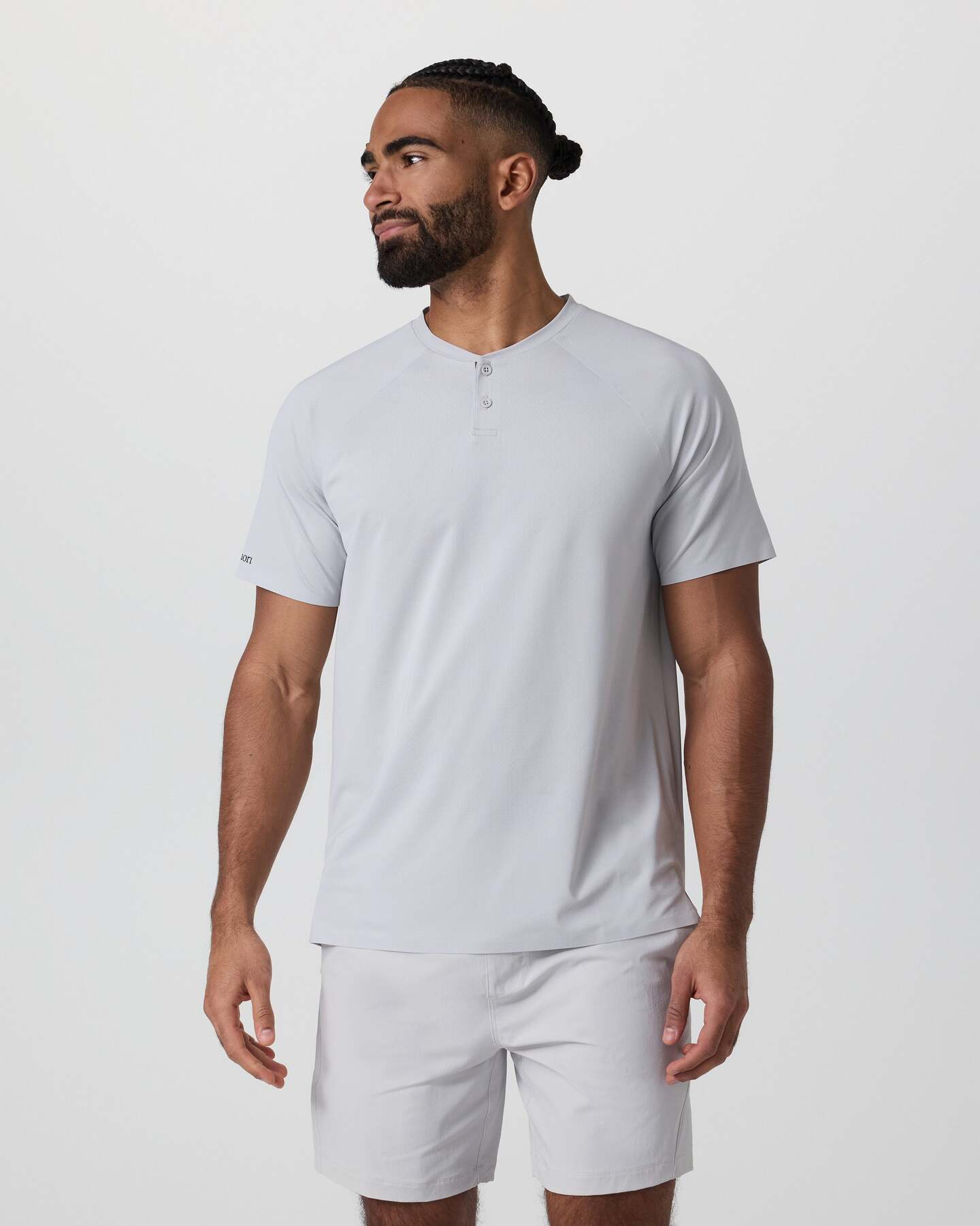 Short Sleeve Viewpoint Henley