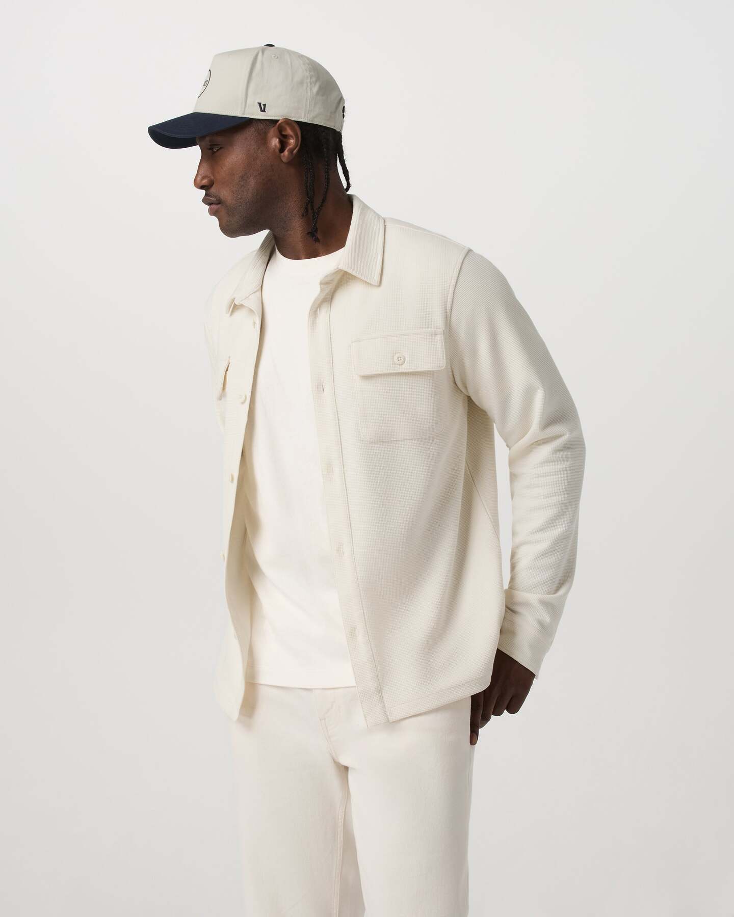 Waffle Shirt Jacket