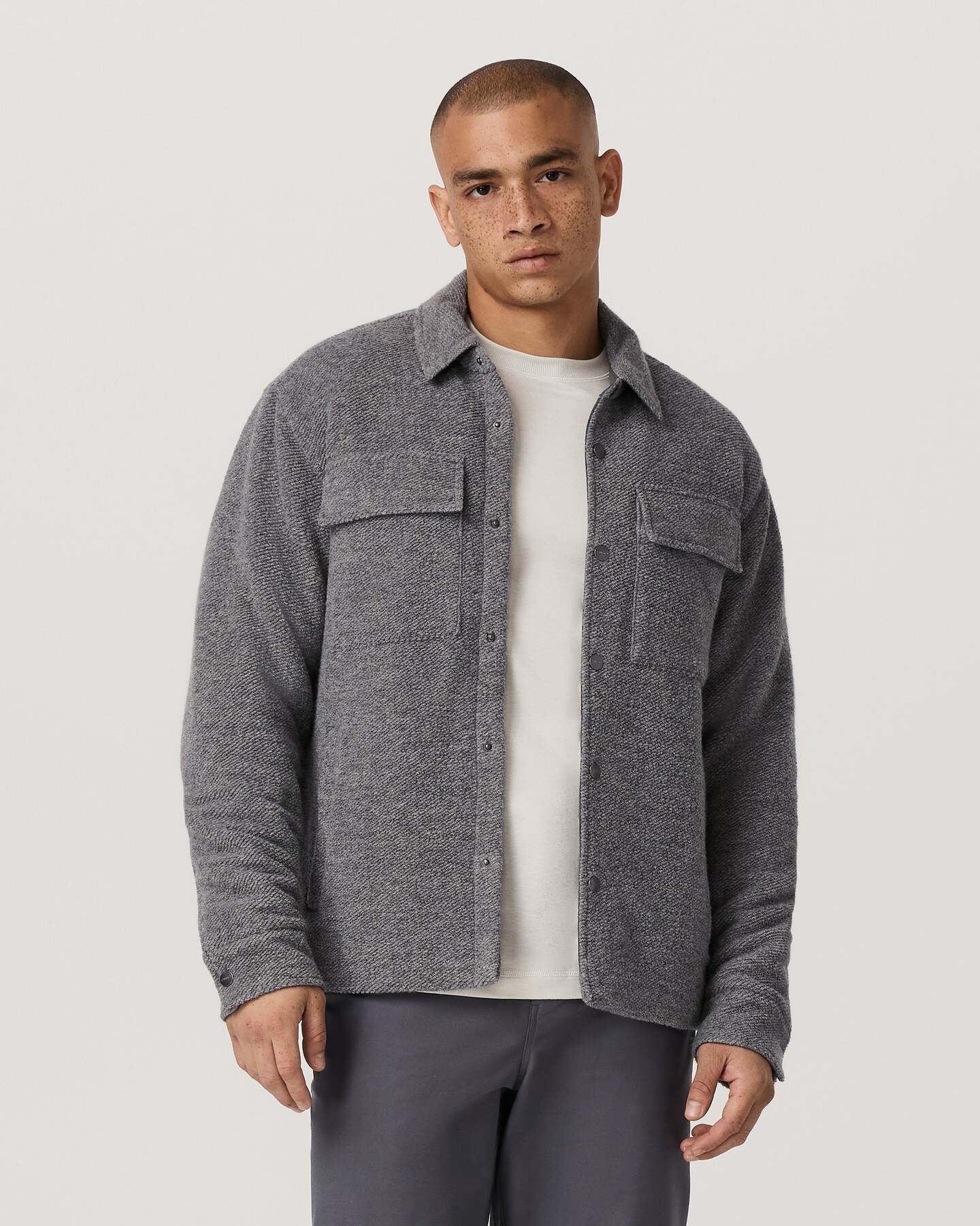 Plymouth Wool Shirt Jacket