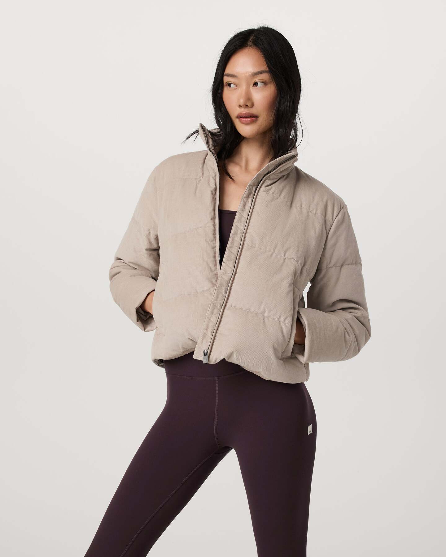 Carmel Corduroy Puffer