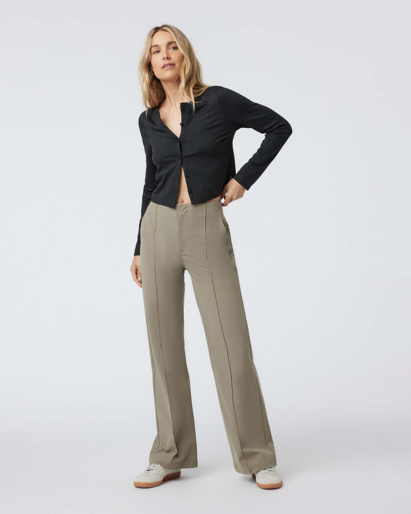 Womens Vuori Meta Wideleg Pant