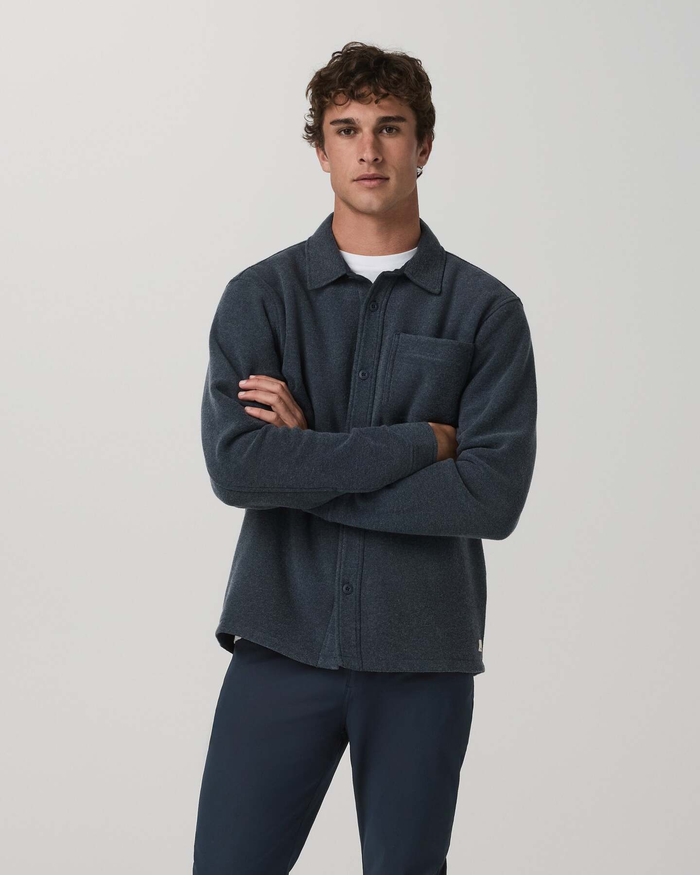 Beach Fleece Shirt Jacket